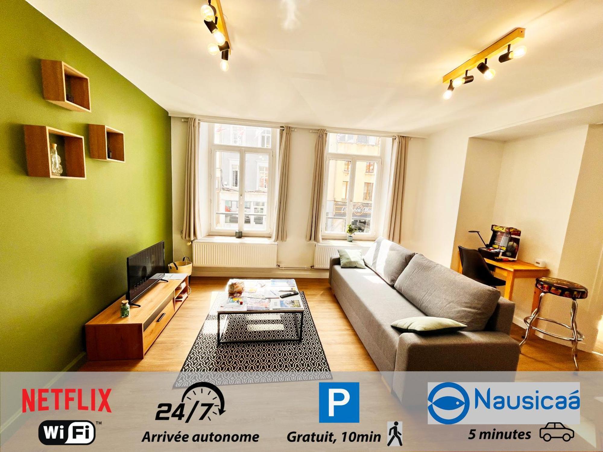 Ferienwohnung Le Charme Des Remparts Boulonnais Boulogne-sur-Mer Exterior foto